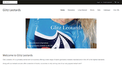 Desktop Screenshot of glitzleotards.co.uk